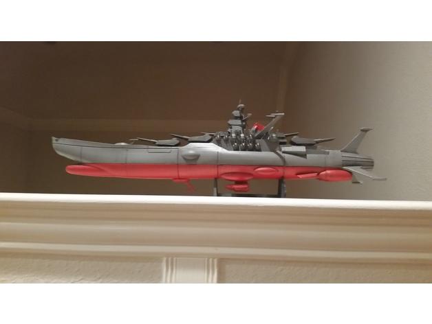 星际战舰大和号模型3D打印模型