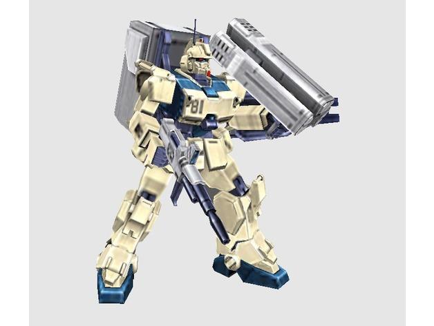 高达Ez83D打印模型