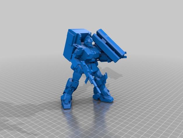 高达Ez83D打印模型