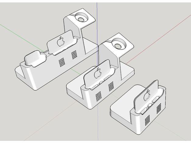 iPhone X Ultimate底座摆放支架3D打印模型