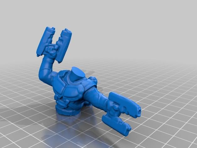 漫威银河护卫队星爵mini全身手办3D打印模型
