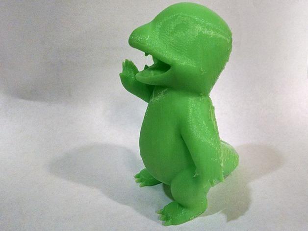 口袋妖怪小火龙mini手办3D打印模型