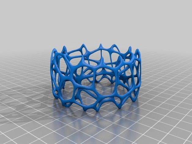 镂空手环3D打印模型