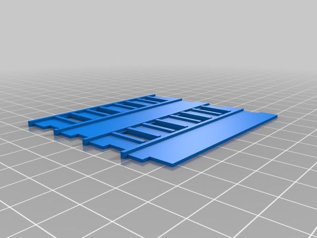 房屋/桥/基地3D打印模型