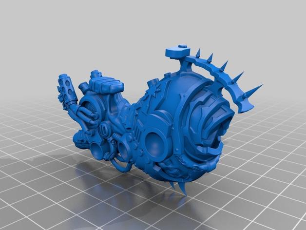 Chaos Lord Disco模型3D打印模型