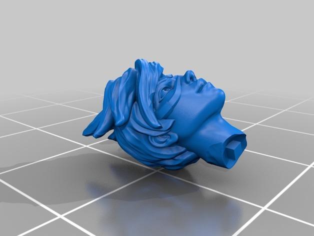 守望先锋猎空手办模型3D打印模型