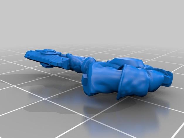 守望先锋猎空手办模型3D打印模型