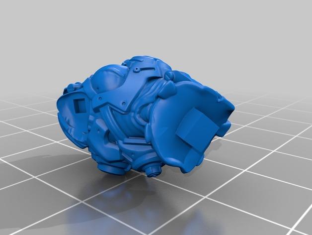 守望先锋猎空手办模型3D打印模型