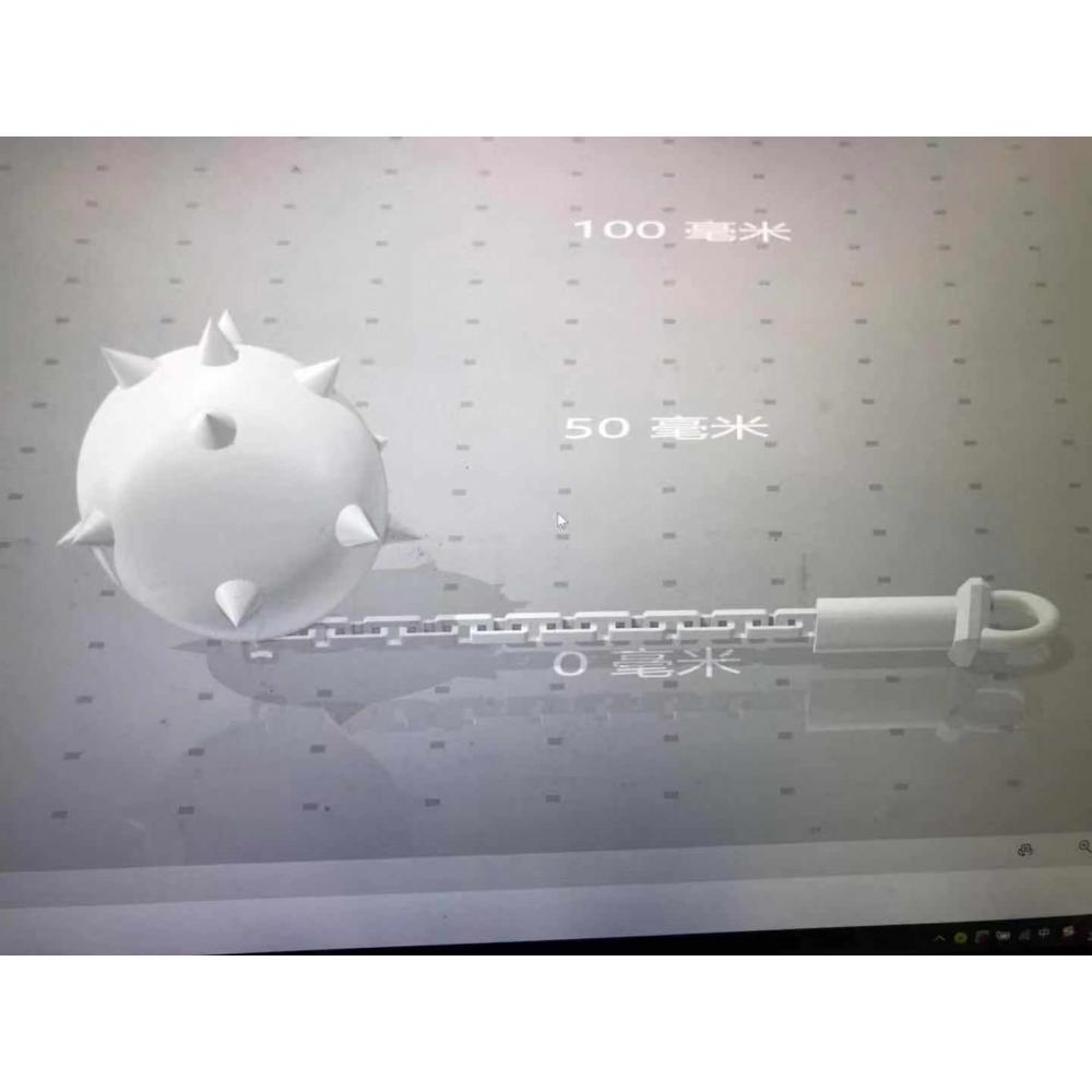 流星锤3D打印模型