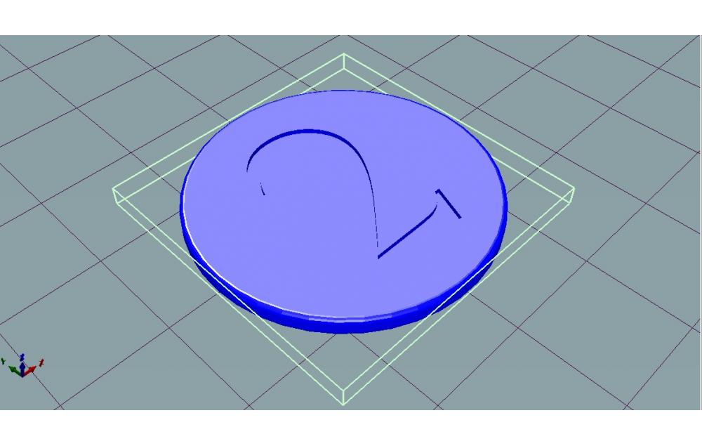 儿童游戏货币10元3D打印模型