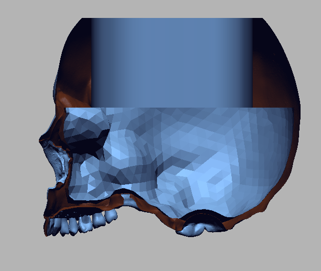 骷髅笔筒3D打印模型