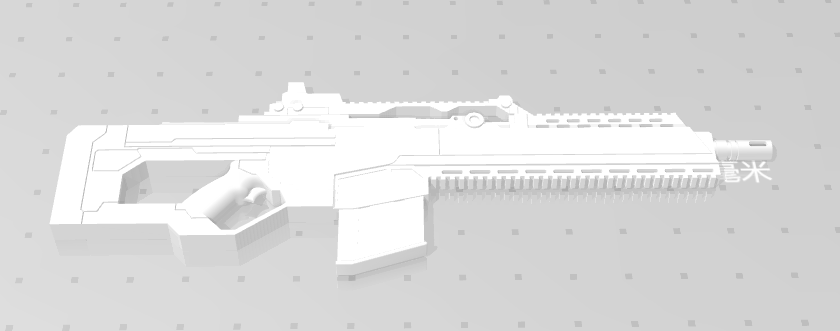 灵笼—枪3D打印模型