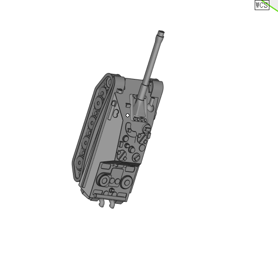 二战餐具系列小车33D打印模型