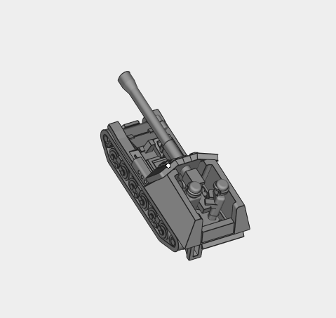 二战餐具系列小车53D打印模型