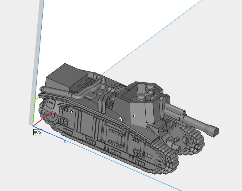 二战餐具系列小车73D打印模型