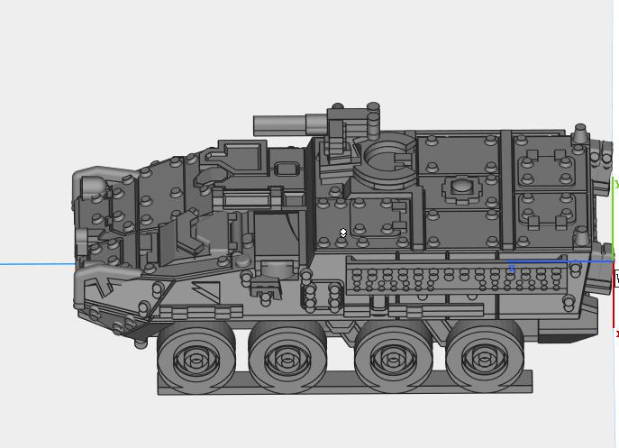 二战餐具系列小车113D打印模型