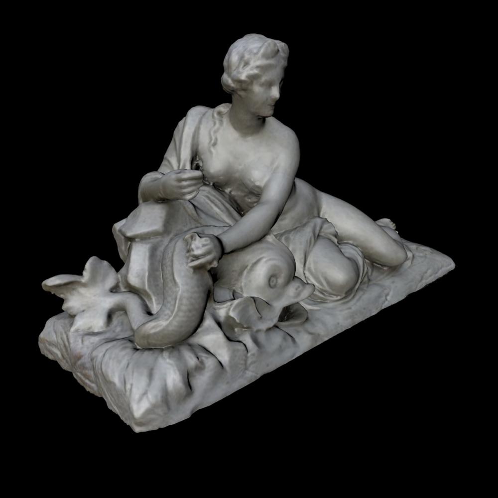 罗马睡姿女神雕像3D打印模型