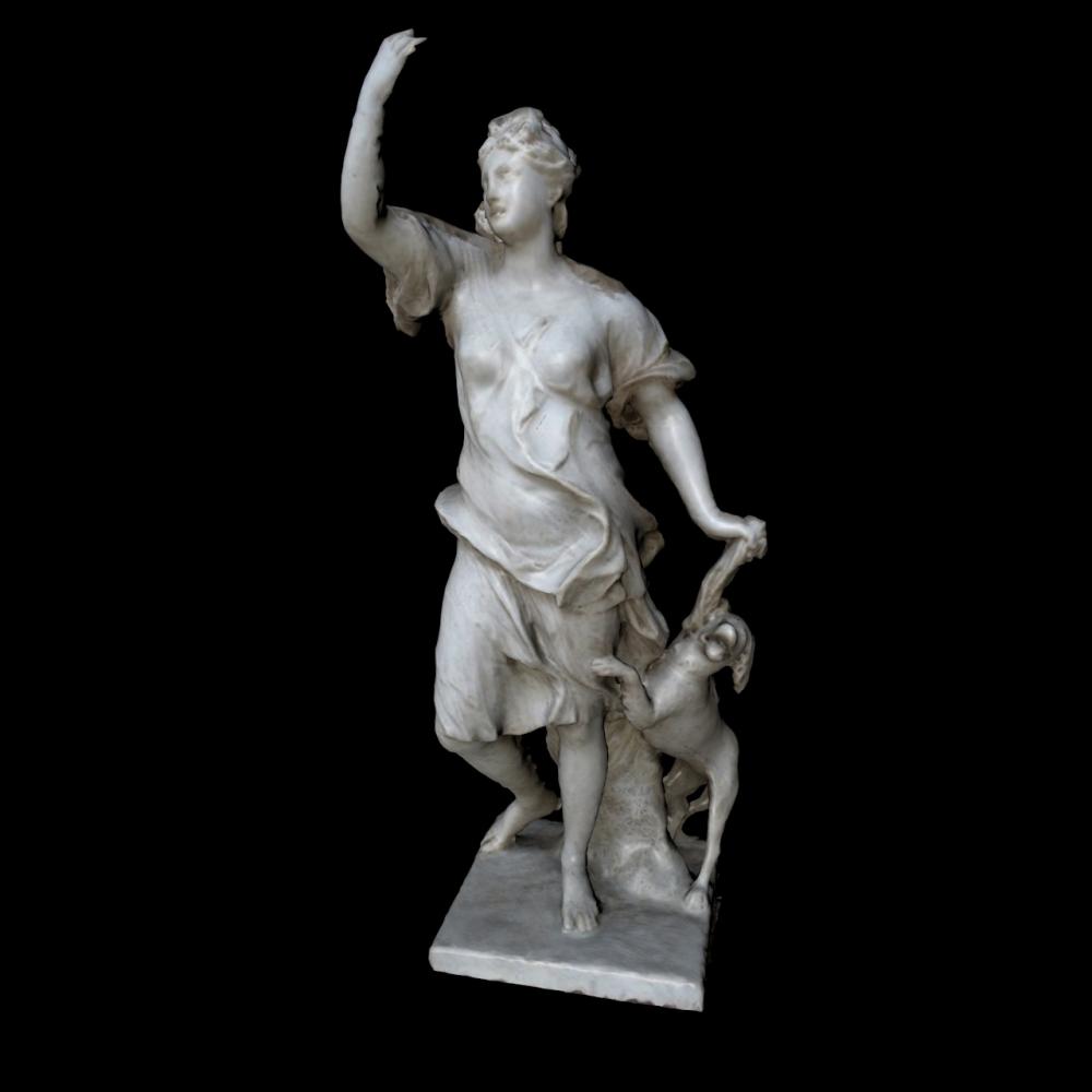 罗马平民女性雕像3D打印模型
