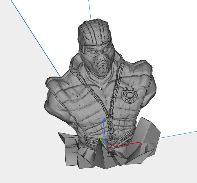 忍者-subzero3D打印模型