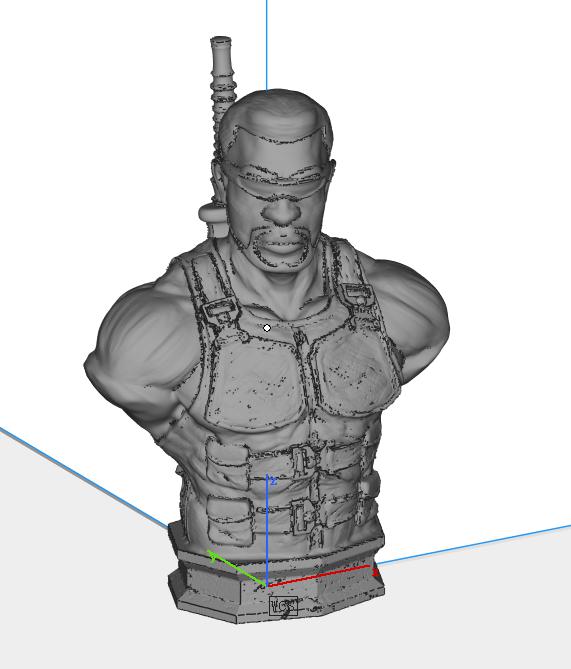 半身像3D打印模型