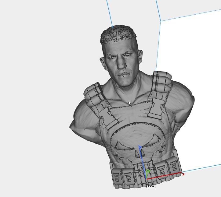 惩罚者弗兰克3D打印模型