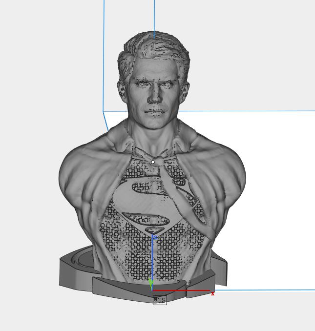 超人3D打印模型