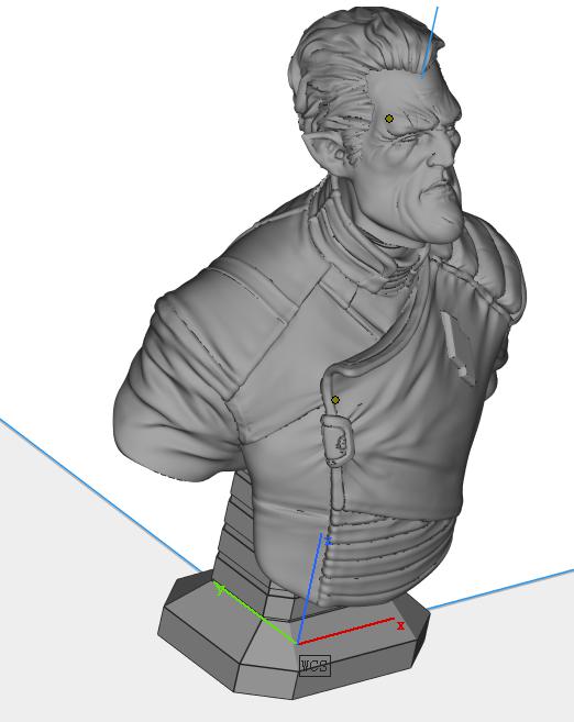 高德上将3D打印模型