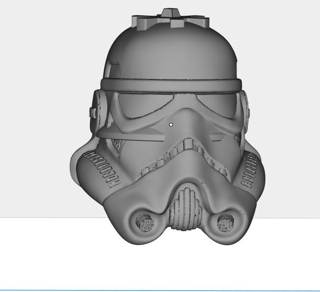 冲锋队头盔3D打印模型