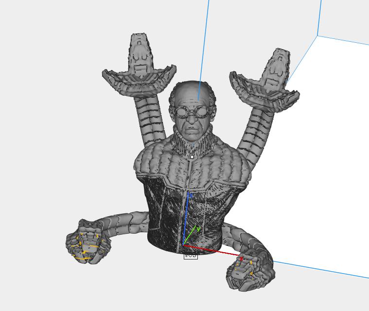 章鱼医生3D打印模型