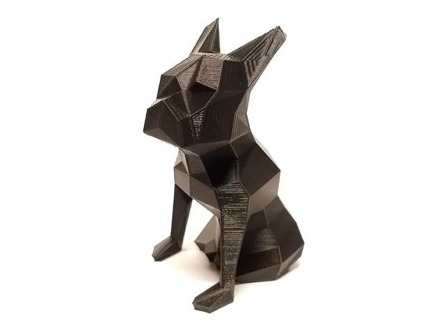 时尚狗狗3D打印模型