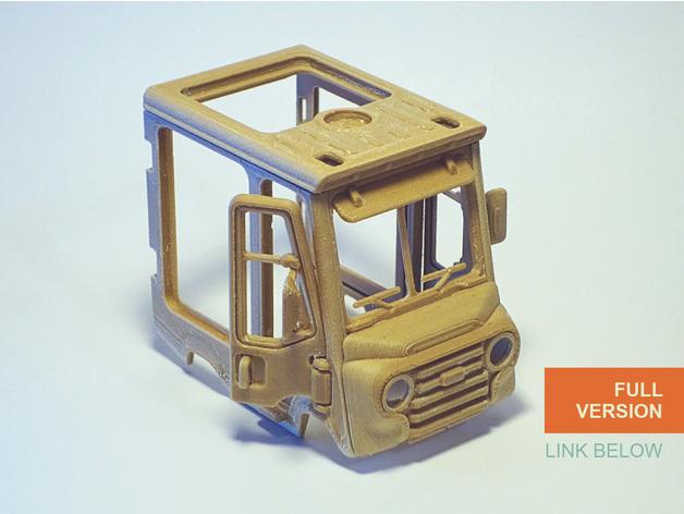 玩具小车3D打印模型
