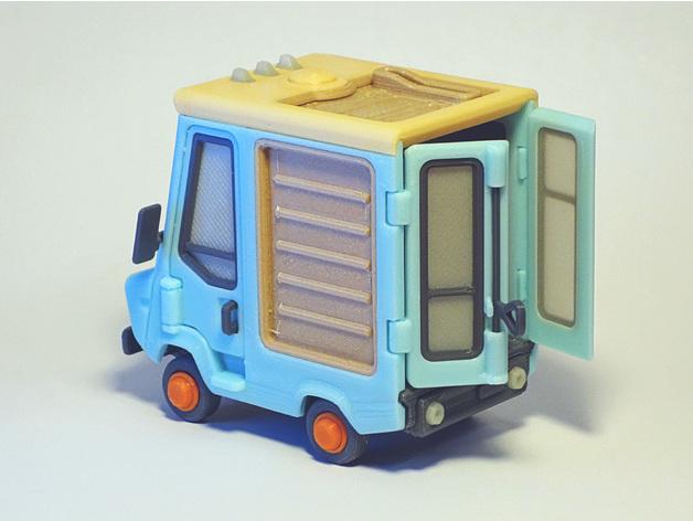 玩具小车3D打印模型