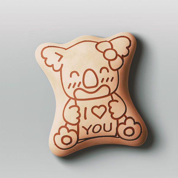 乐天小熊饼3D打印模型