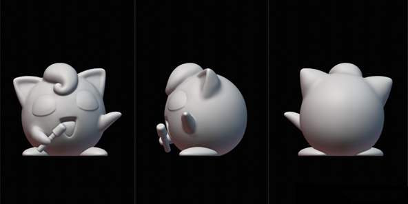 精灵宝可梦-波波球3D打印模型