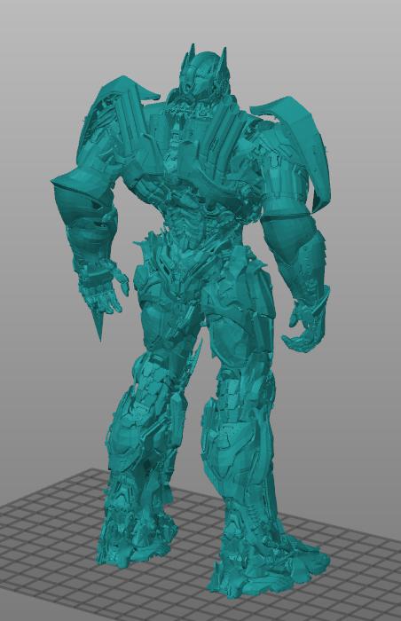变形金刚-擎天柱3D打印模型