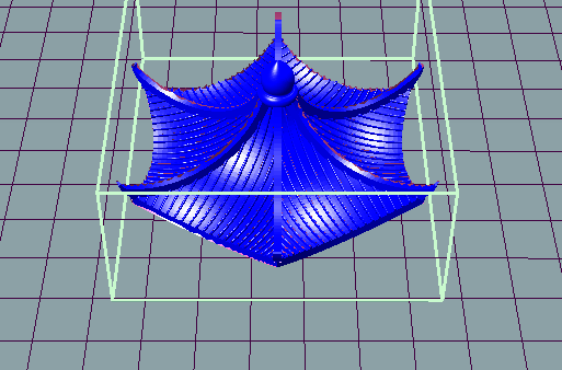 中国风八角亭3D打印模型