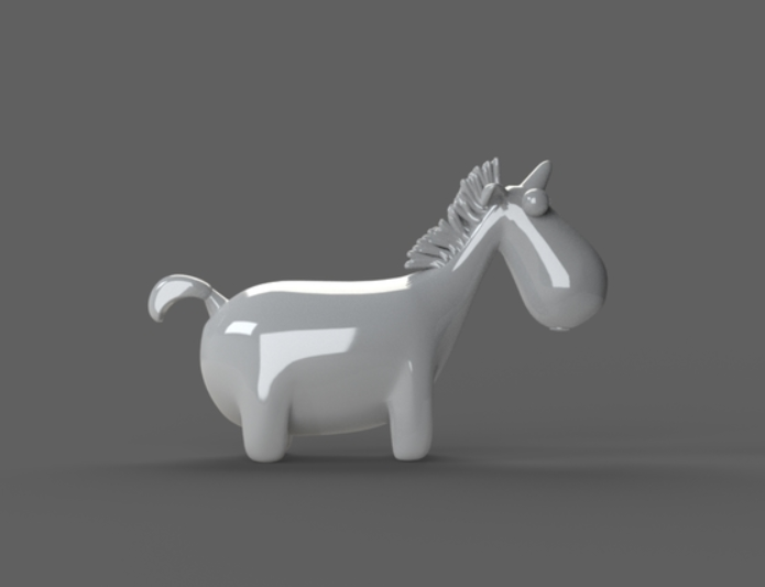 小马3D打印模型