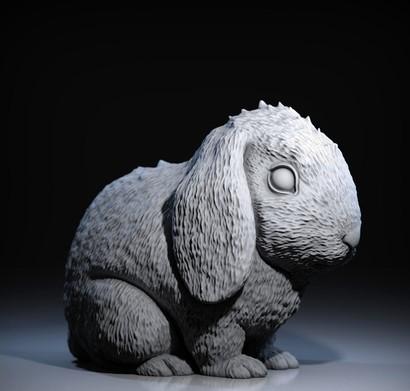 兔子3D打印模型