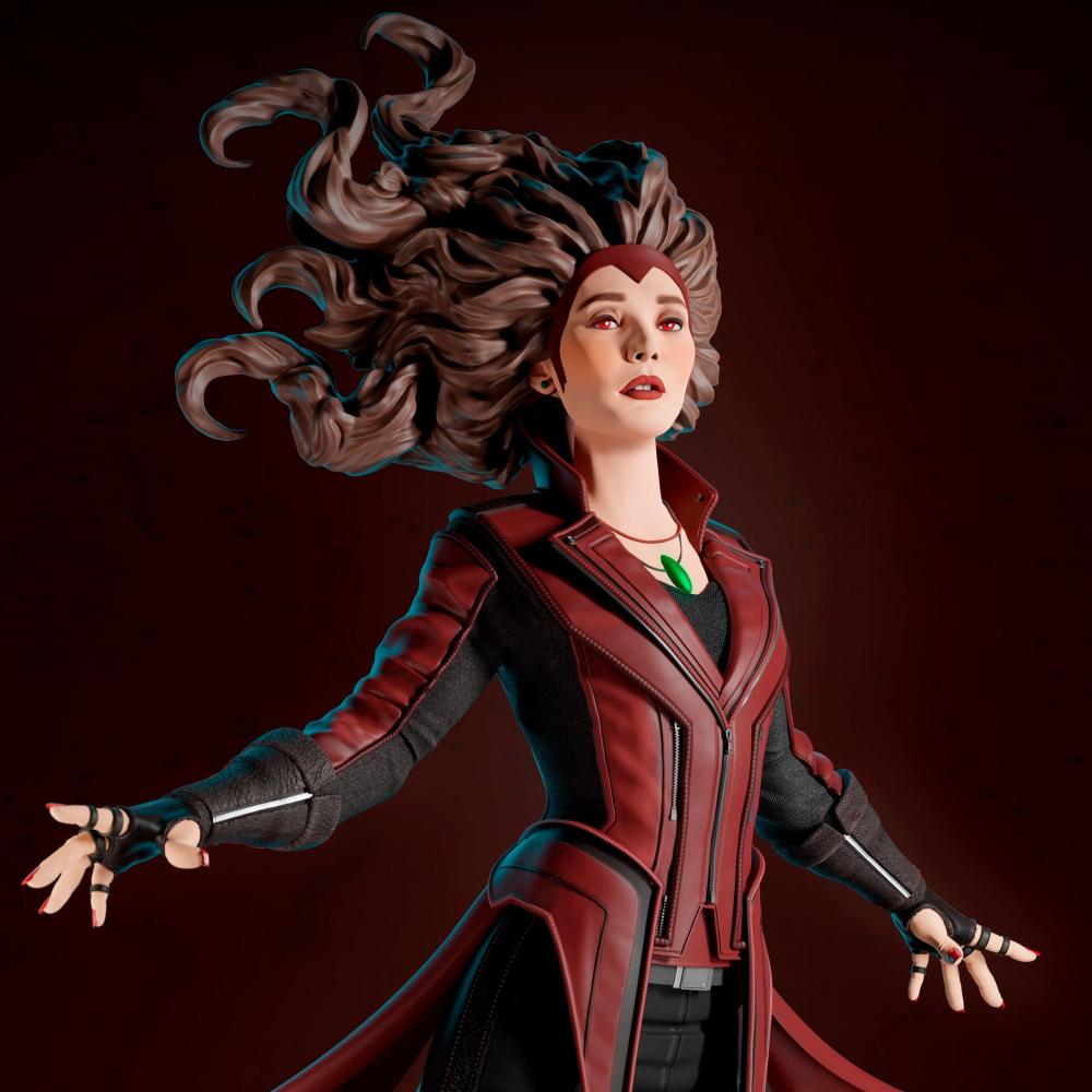 绯红女巫3D打印模型