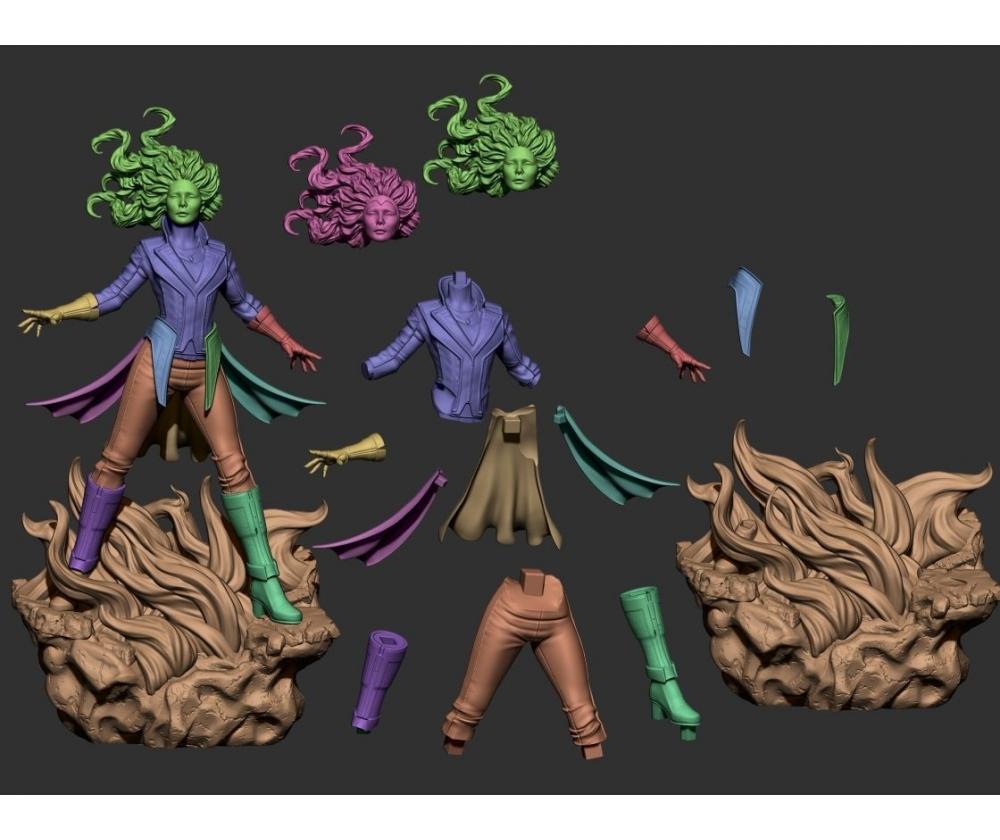 绯红女巫3D打印模型