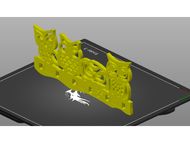 墙壁钥匙扣3D打印模型