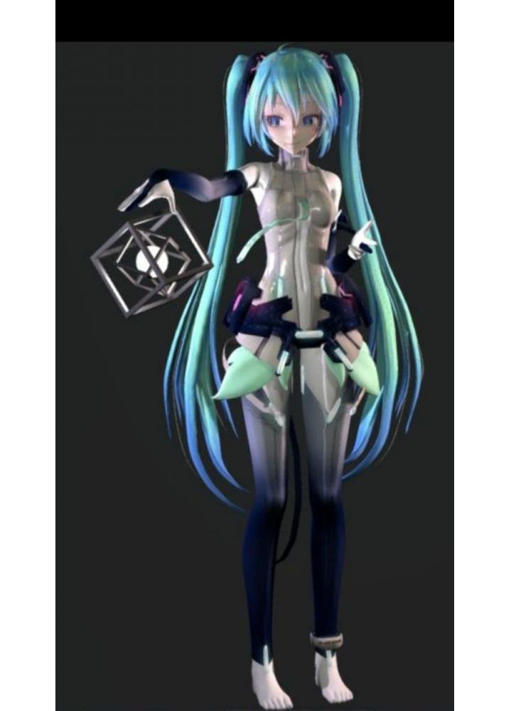 初音未来3D打印模型