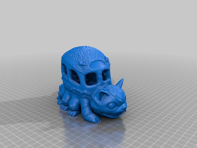 猫巴士3D打印模型
