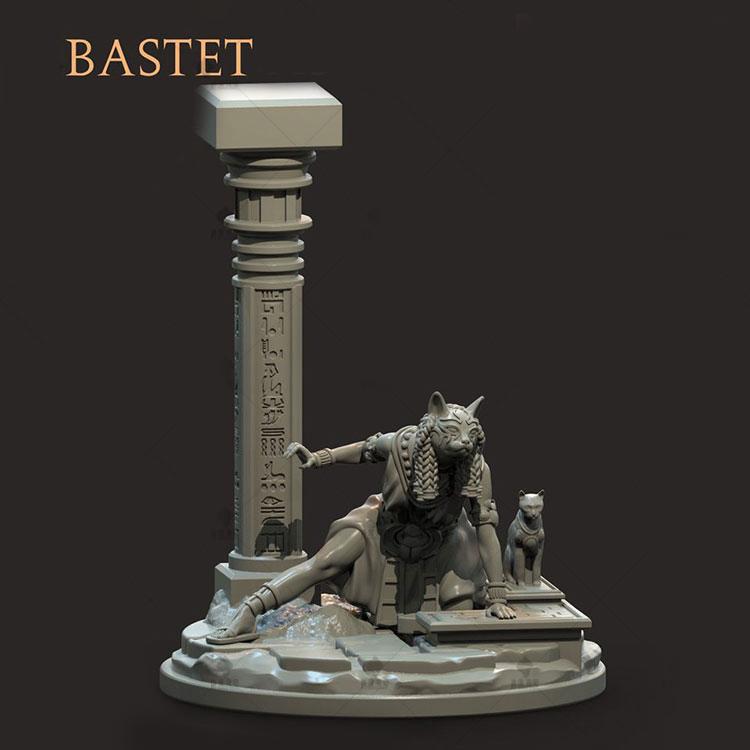 巴斯泰托女神3D打印模型