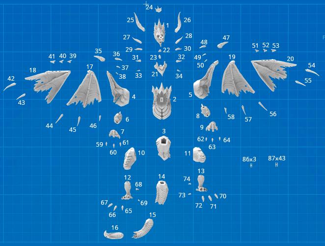 魔兽世界 死亡之翼3D打印模型