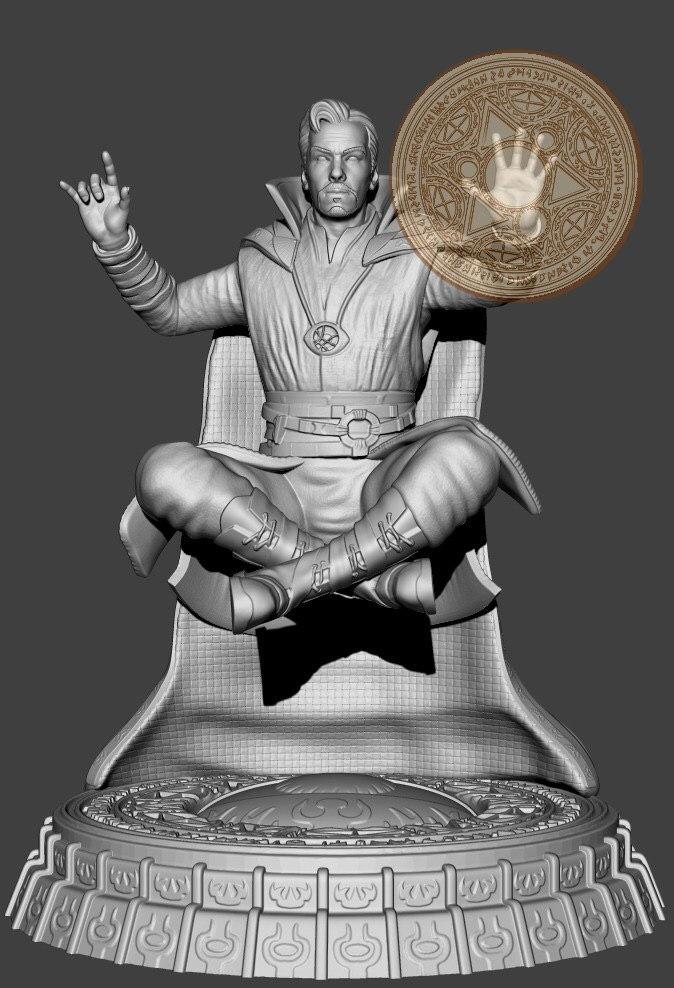 奇异博士3D打印模型