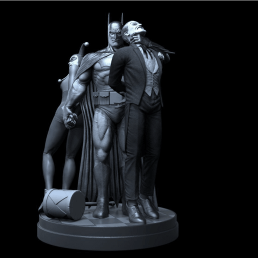 DC蝙蝠侠小丑3D打印模型
