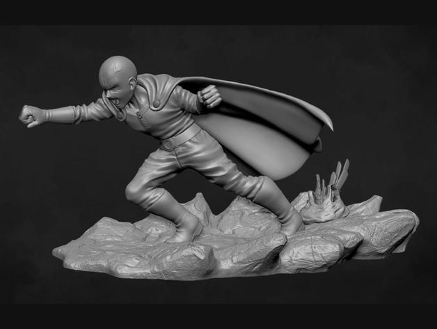 一拳超人3D打印模型