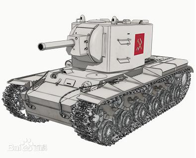 KV-2 重型坦克3D打印模型