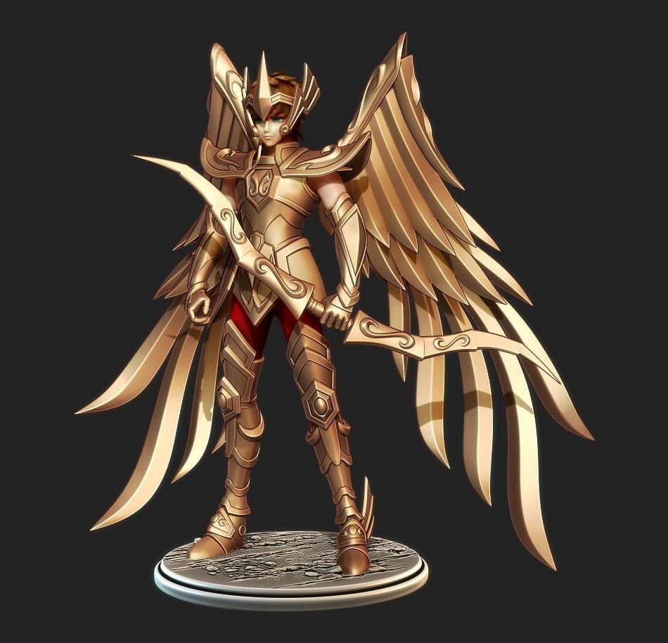 黄金圣斗士 射手座 艾俄洛斯3D打印模型